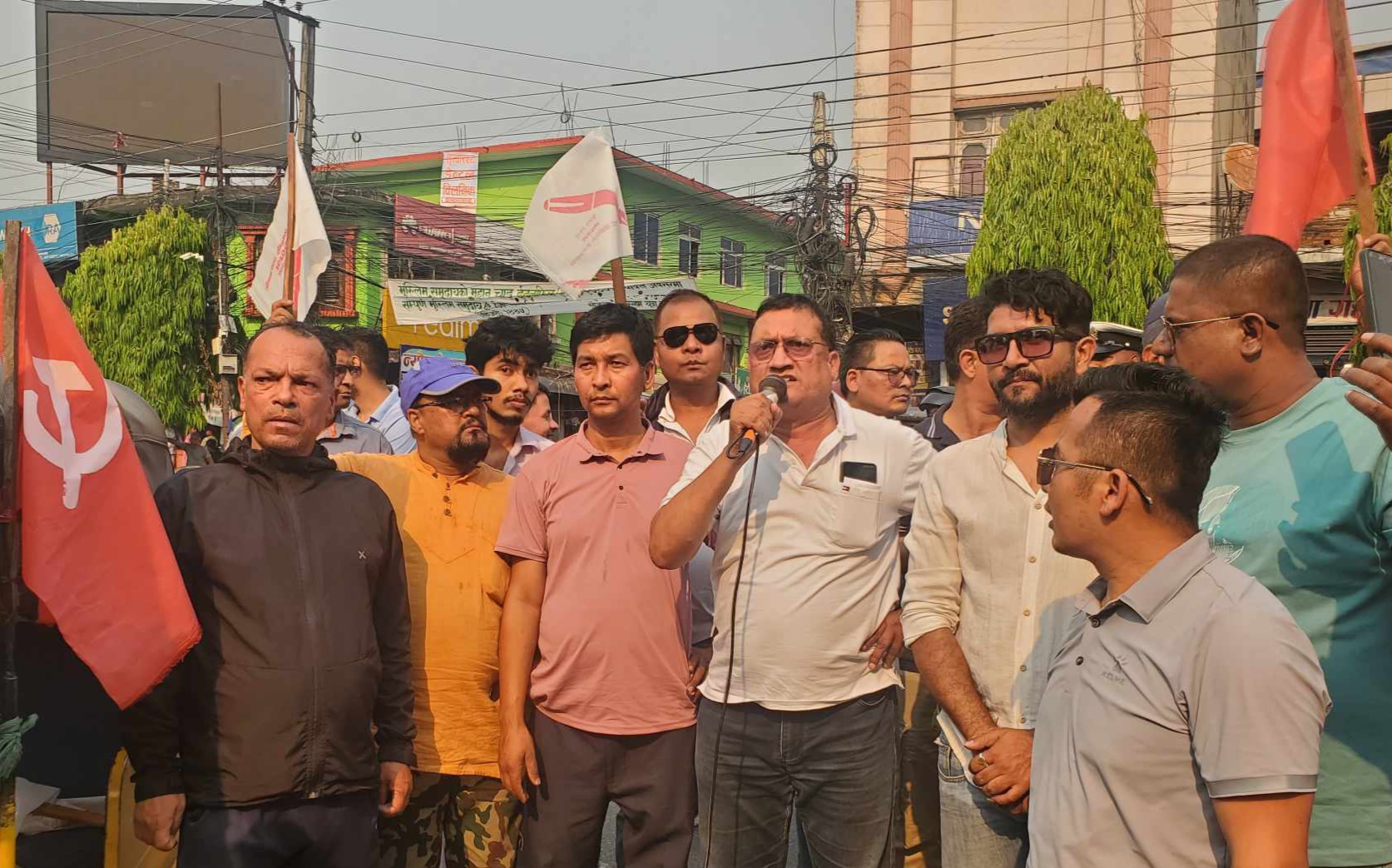 नेकपा एसको नवौं जिल्ला अधिवेशन को पुर्व सन्ध्यामा युवा संघ नेपालले गर्यो&hellip;