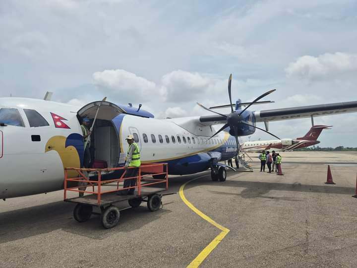 सुर्खेत उडेको जहाज नेपालगन्ज बसेर काठमाडौं फर्किएपछी…