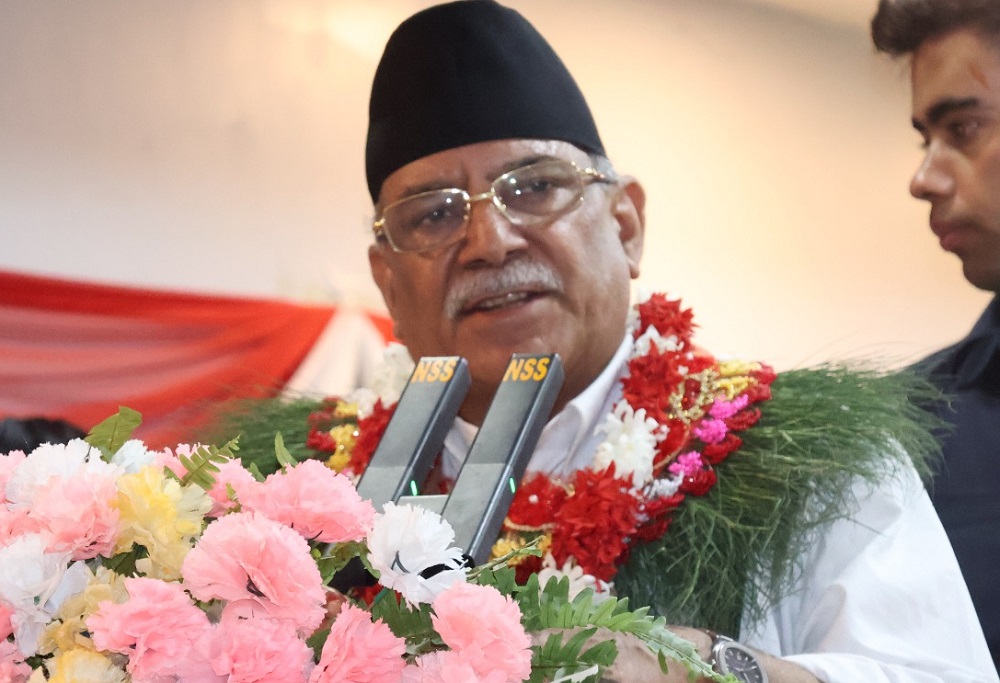 जनाधिकार र स्वाधीनताका लागि माओवादी बलियो बन्न आवश्यक- प्रचण्ड