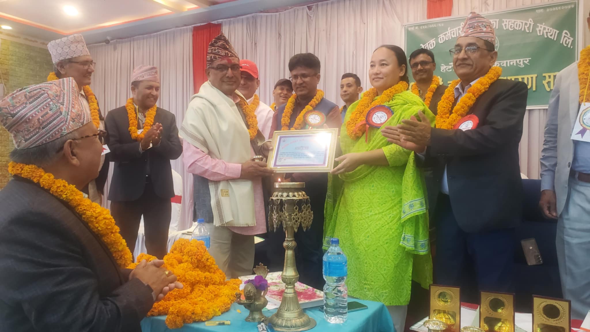 जनसेवक कर्मचारी उपभोक्ता सहकारी संस्थाको १६औं वार्षिक साधारण सभा सम्पन्न