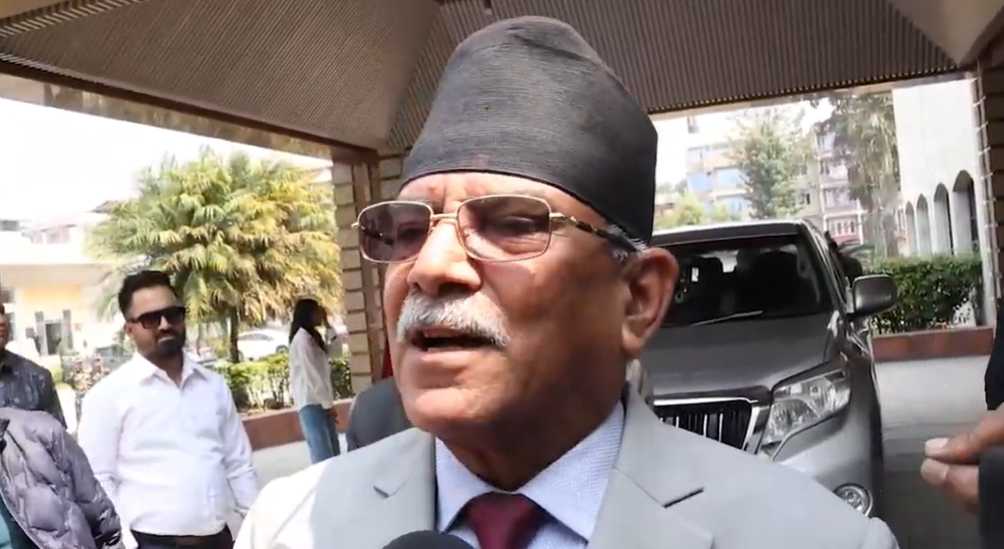 कुलमानबारे प्रधानमन्त्रीको स्पष्टीकरण चित्त नबुझे आन्दोलनमा जान्छौं : प्रचण्ड