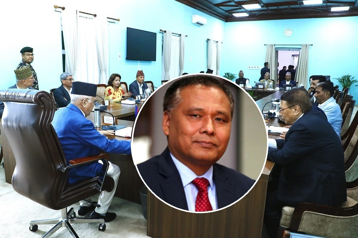 कुलमानलाई पदबाट हटाउने सरकारको निर्णय