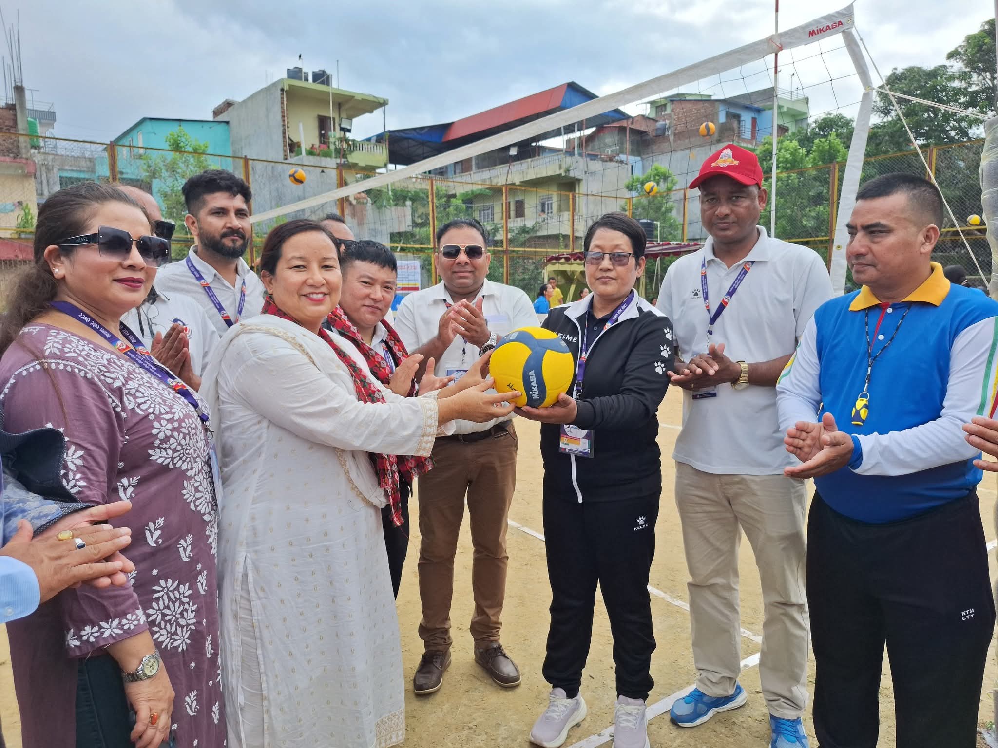 नेकोस कप राष्ट्रिय महिला भलिबल प्रतियोगिता हेटौंडामा सुरु, उद्घाटन खेलमा एपिएफ पराजित