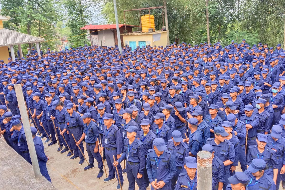 मकवानपुरमा प्रतिनिधिसभा निर्वाचन सुरक्षाका लागि १,९२३ जना निर्वाचन प्रहरी भर्ना, महिला सहभागितामा&hellip;