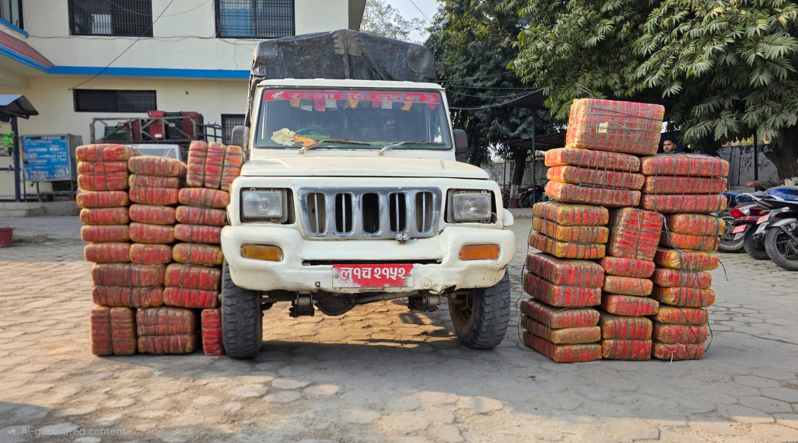 मकवानपुरमा ४३८ किलो ४३ ग्राम गाँजा सहित दुई जना पक्राउ