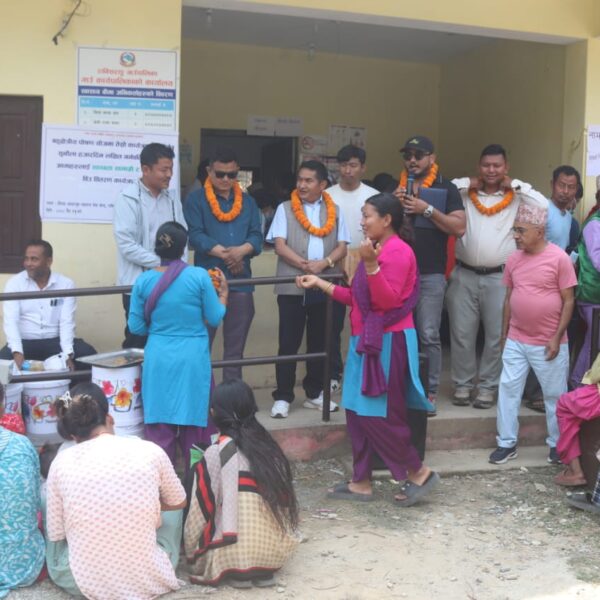 वडामै सरकार: राक्सिराङले सेवा प्रवाहलाई घरदैलोमा पुर्यायो