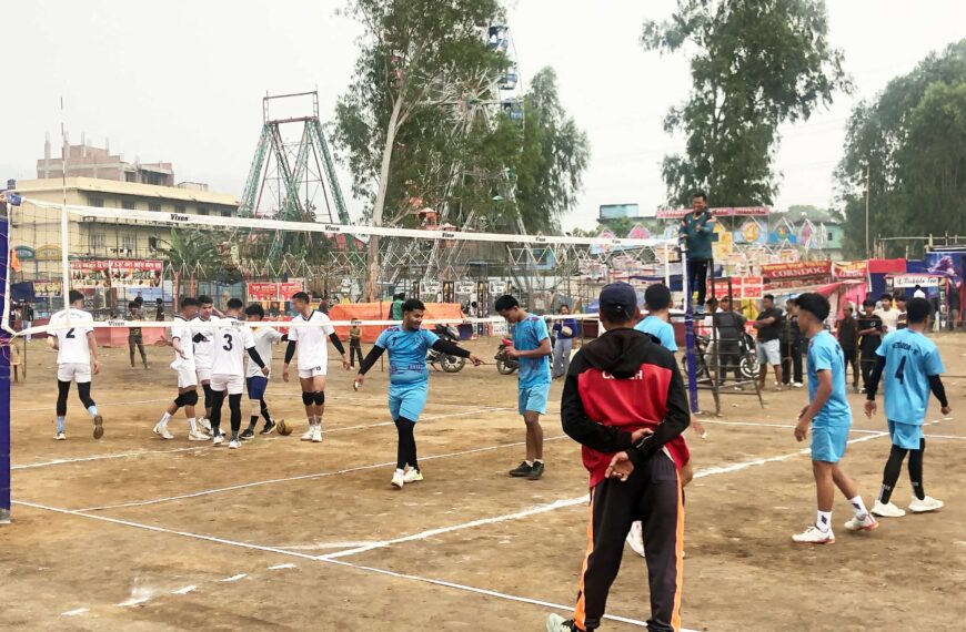 मकवानपुर जिल्लास्तरीय पुरुष भलिबल प्रतियोगिता सुरु, क्वाटरफाइनल समीकरण पूरा