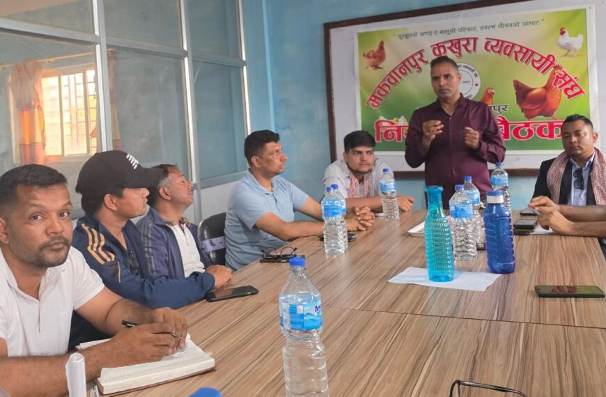 सरकारी कडाइले पोल्ट्री व्यवसायमा सुधार, स्थानीय किसानलाई राहत : महासचिव पुडासैनी