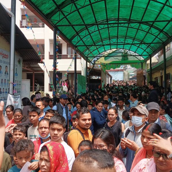 विश्व निकेतन माध्यमिक विद्यालय प्रवेश परीक्षामा उच्च प्रतिस्पर्धा, ३२५ सिटका लागि २१०० भन्दा बढी विद्यार्थी