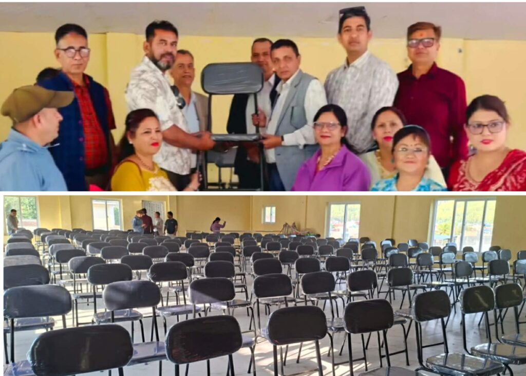 शैक्षिक सभाहललाई २ सय ७० कुर्सी हस्तान्तरण&hellip;