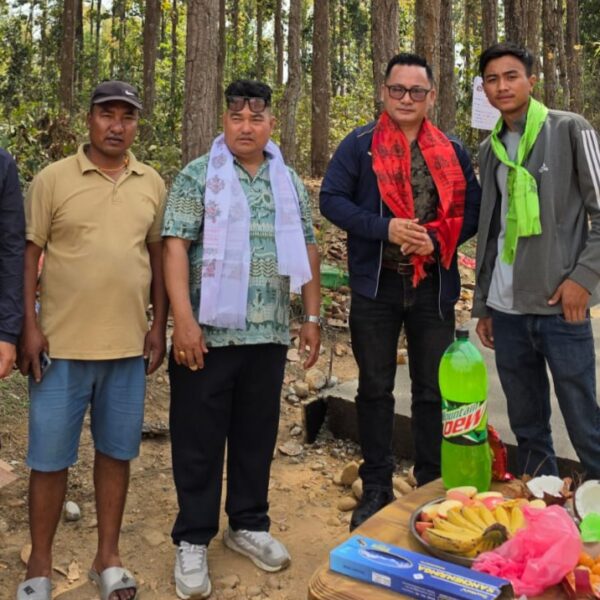 हेटौंडा–१५ मा सडक शिलान्यास : वडा अध्यक्ष मोक्तानको पहलमा जनमुखी विकासले गति लिँदै