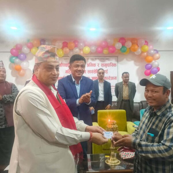 भीमफेदीमा ११६ श्रमिक सामाजिक सुरक्षा कोषमा आबद्ध, उपचार खर्चमा ठूलो राहत