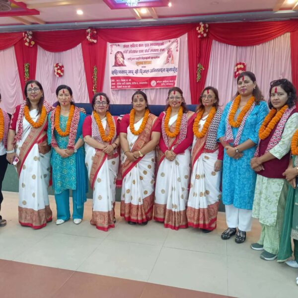 आर सि रिजाललाई आंचलको अभिनन्दन