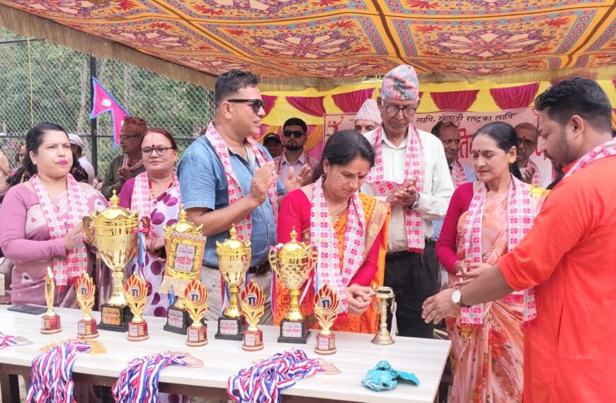 हेटौंडा–११ मा जिल्ला स्तरीय भलिबल प्रतियोगिता सुरु, १३ टिम प्रतिस्पर्धामा