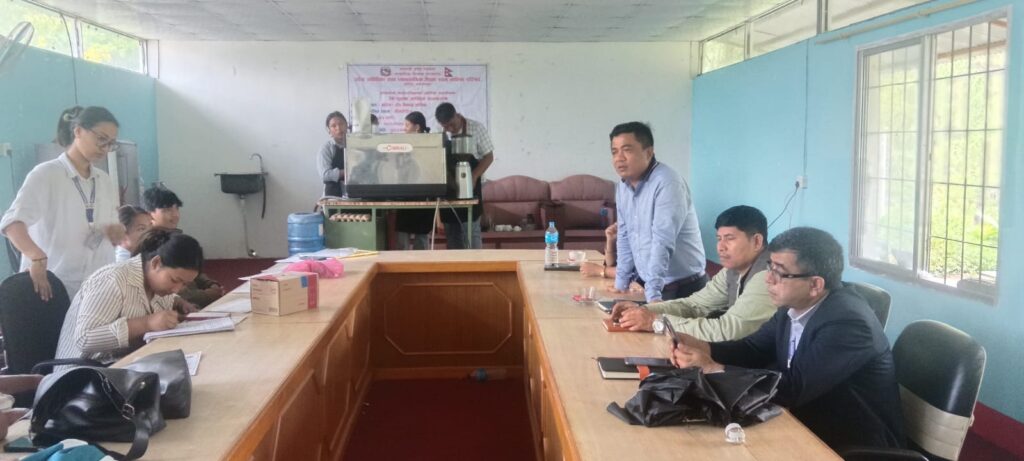 भीमफेदीमा ६५ दिने बारिस्टा सीप विकास तालिम&hellip;