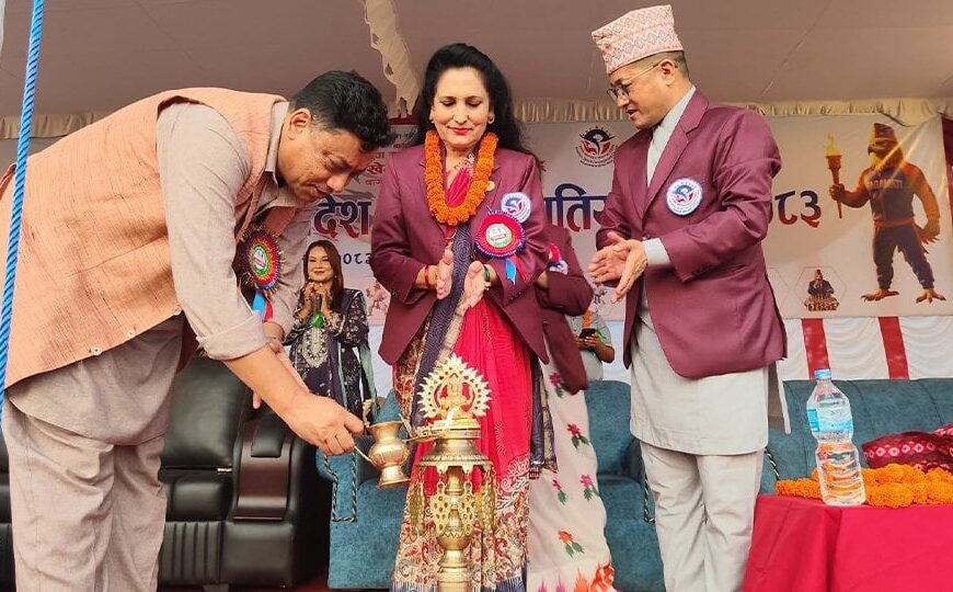 तेस्रो बागमती प्रदेश खेलकुद प्रतियोगिता हेटौँडाबाट औपचारिक रूपमा सुरु