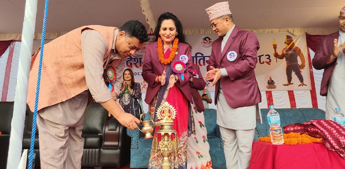तेस्रो बागमती प्रदेश खेलकुद प्रतियोगिता हेटौँडाबाट औपचारिक रूपमा सुरु