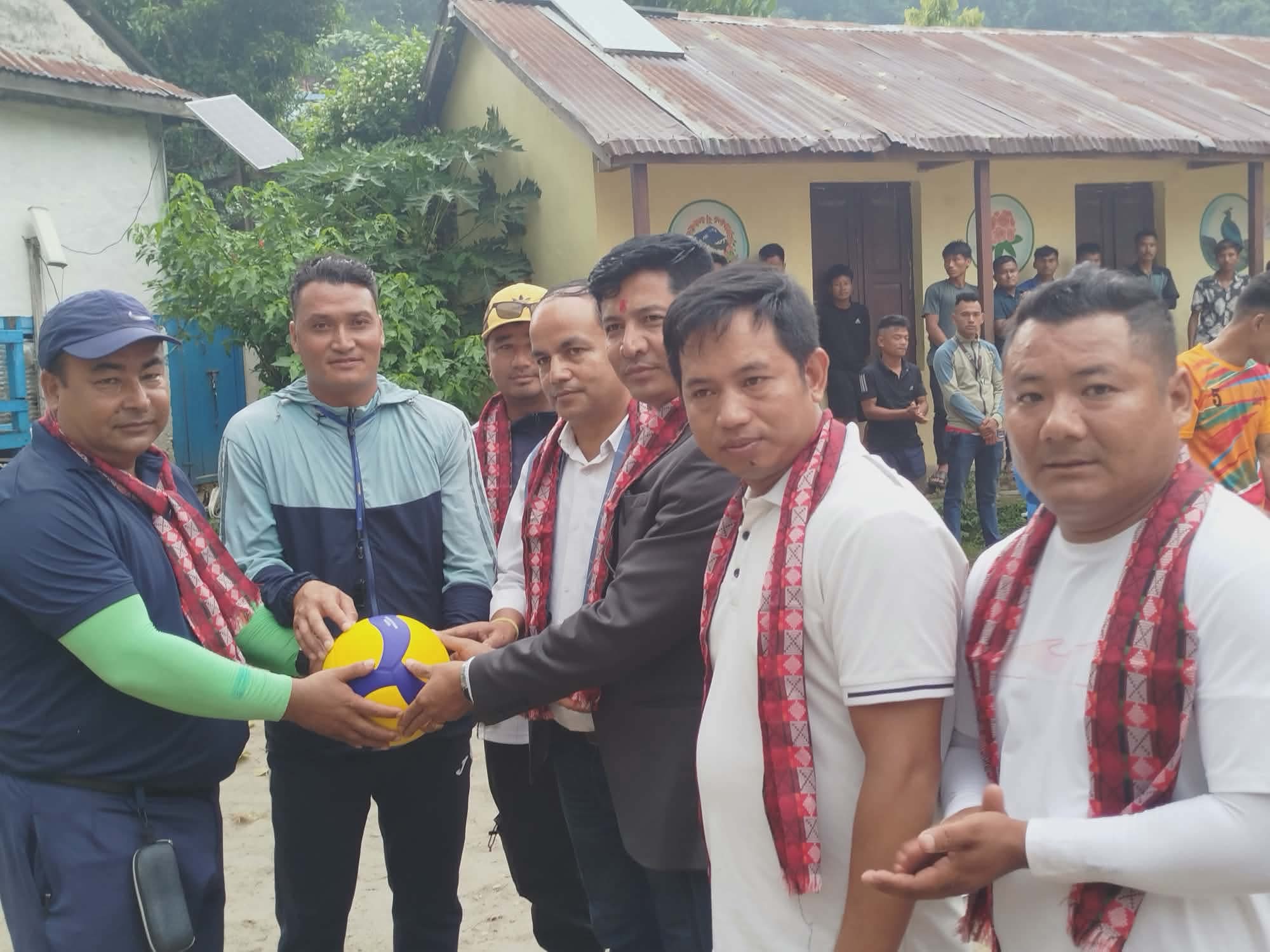 कैलाशमा उपाध्यक्ष कप पुरुष भलिबल प्रतियोगिता सुरु