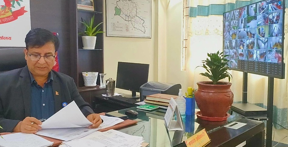 जिल्ला प्रशासन कार्यालय मकवानपुरमा सेवा प्रवाह सुधार : ३५ आधुनिक सीसी क्यामेरा जडान, सेवाग्राहीमैत्री पूर्वाधार विस्तार