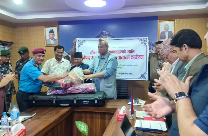 मनसुनजन्य विपद्का लागि बागमतीको पूर्वतयारीः राहत सामग्रीदेखि सुरक्षा संयन्त्रसम्म ‘हाई अलर्ट’