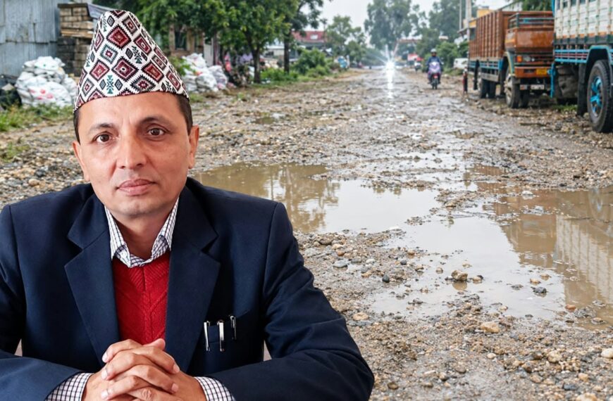 डुबानमुक्त बन्दै हेटौँडा–४ : सडक स्तरीकरणदेखि ढल व्यवस्थापनसम्म, विकासका कामले बदलिँदै वडाको स्वरूप