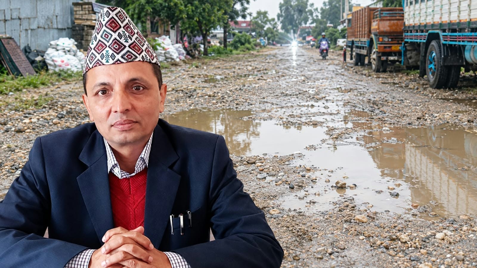 डुबानमुक्त बन्दै हेटौँडा–४ : सडक स्तरीकरणदेखि ढल व्यवस्थापनसम्म, विकासका कामले बदलिँदै वडाको स्वरूप
