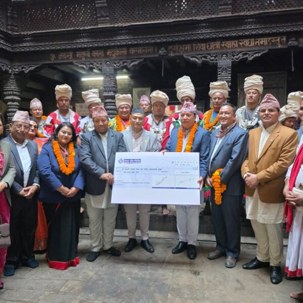 कोजाग्रत पूर्णिमामा नवदुर्गा भवानीको दर्शन, जात्रा सञ्चालनका लागि एक लाख सहयोग