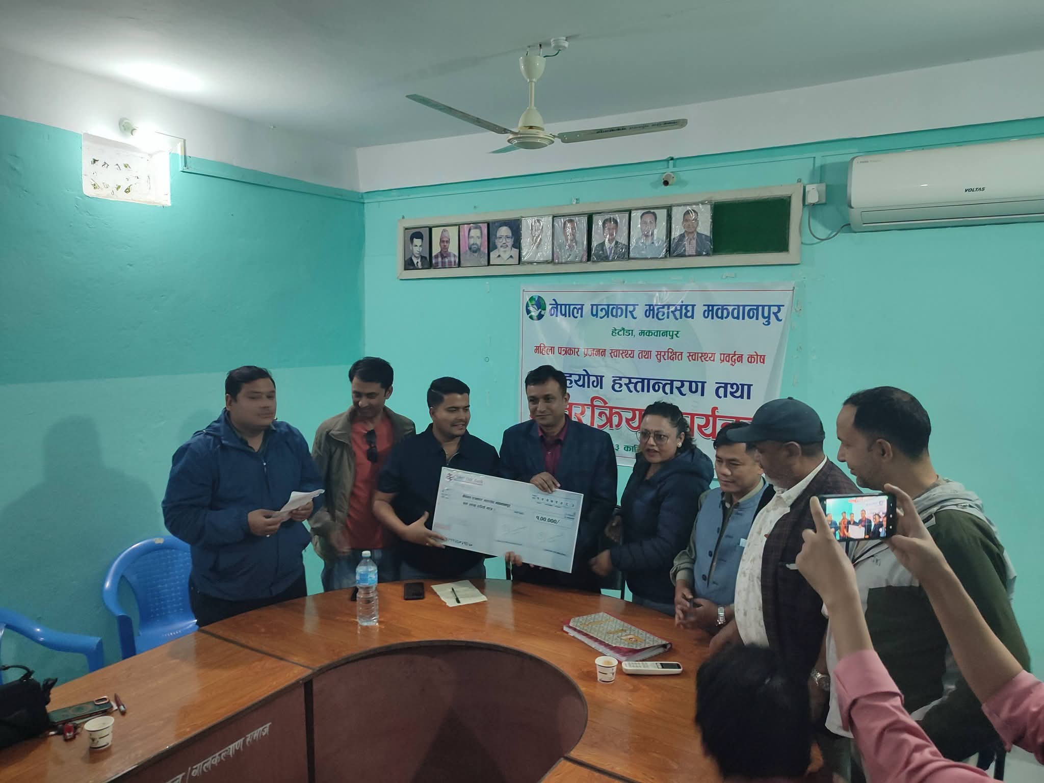 विदेशमा रहेर पनि आफ्नै जिल्लाका पत्रकारको हितमा जोडिए शिवाकोटी
