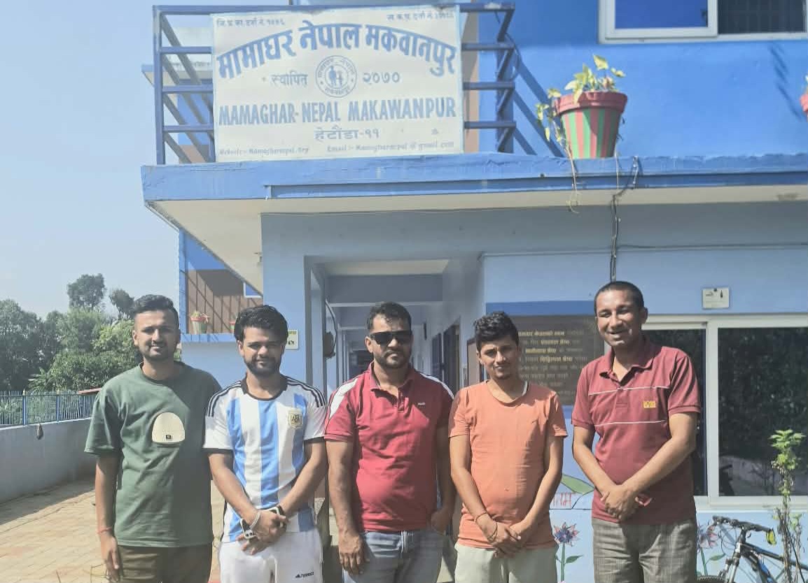 चाडपर्वको खुसी बाँड्दै प्रभाकर पौडासैनी, मामाघर नेपाललाई मासु सहयोग